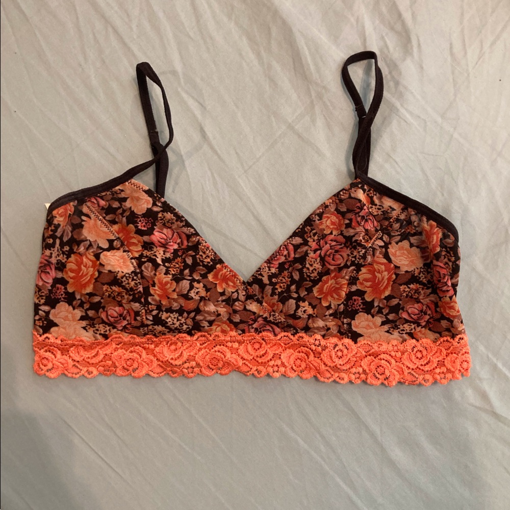Free people intimately mesh bralette S